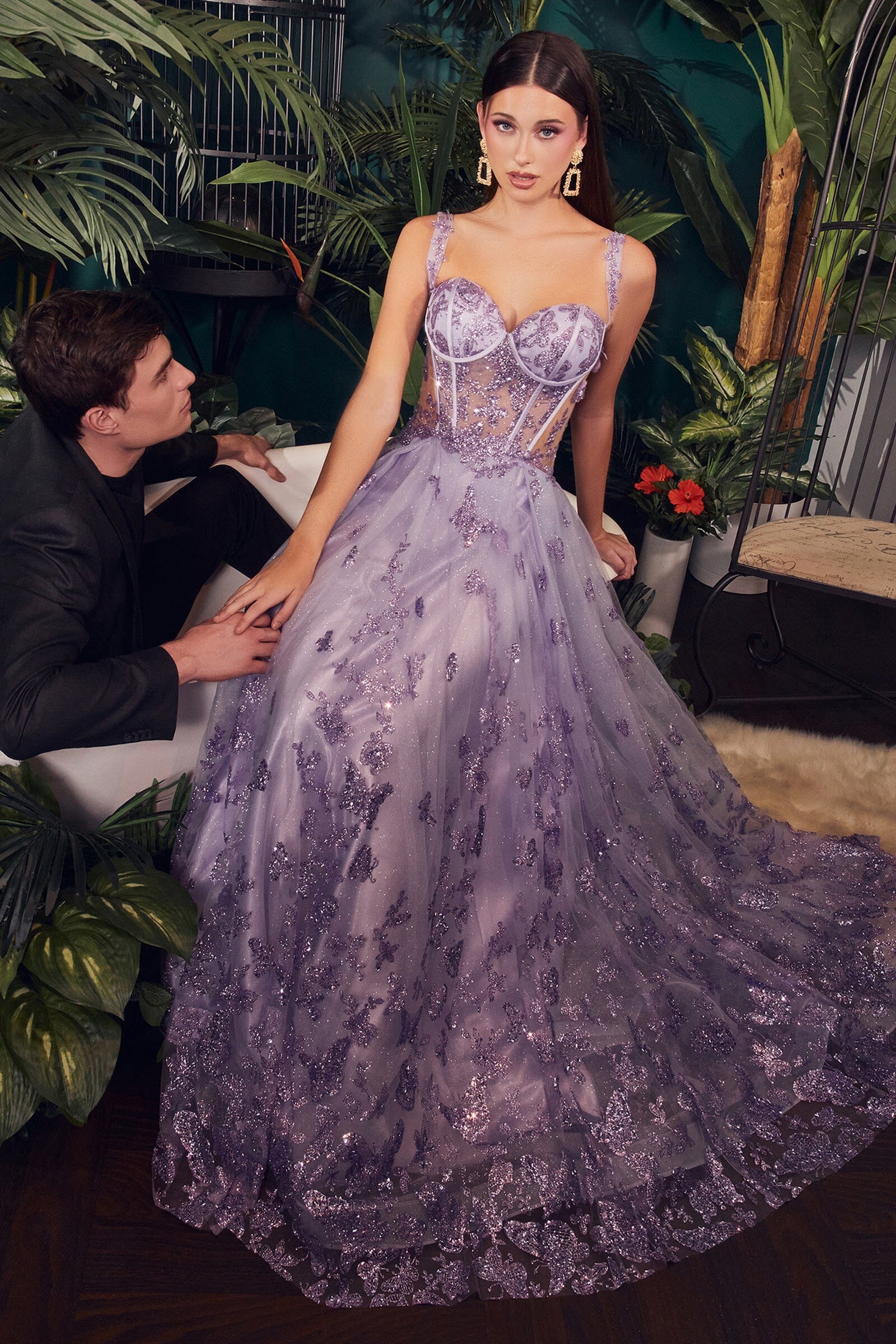 cinderella inspired prom dress