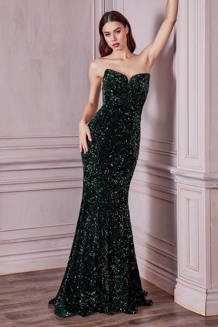Cinderella Divine CH151 Dress - Long Formal Dresses FOSTANI