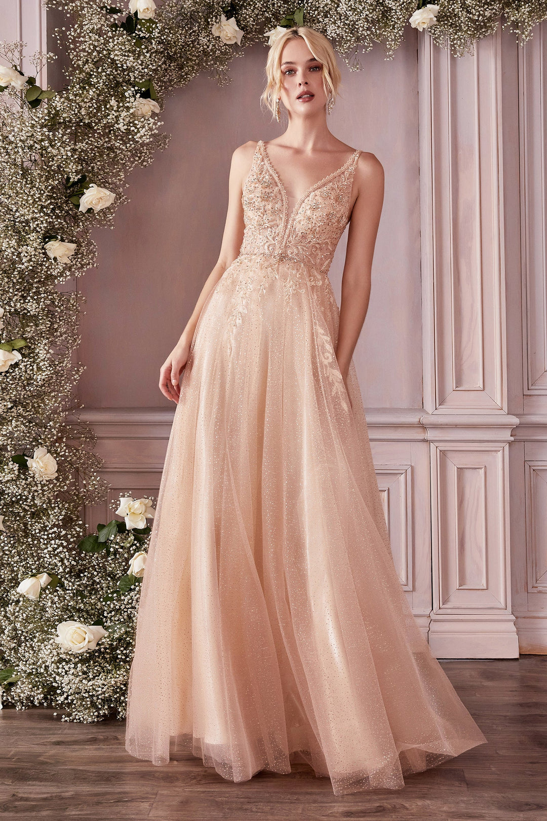 prom.dress for sale Glitter-Print Long Prom Dress with Sheer Waist Smoky Blue / 4 Wondering where to get a designer prom dress? Sample Sale | Designer Sage